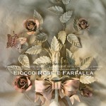 Applique Fiocco Rose e Farfalla