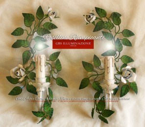 Coppia di Applique 1 Luce