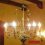 Lampadario con Olive di GBS - Collezione per l'arredamento Country