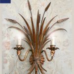 Sheaf Wall Sconce - One light Wall Lamp - Gold - Wrought iron