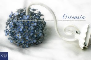 Ortensia. Bonbon Collection. Applique 1 Luce